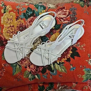 Impo White Sandals Size 9.5